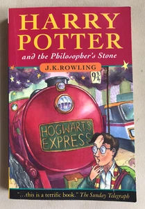 HARRY POTTER and the PHILOSOPHER'S STONE 15th Printing pb VGC - Picture 1 of 8