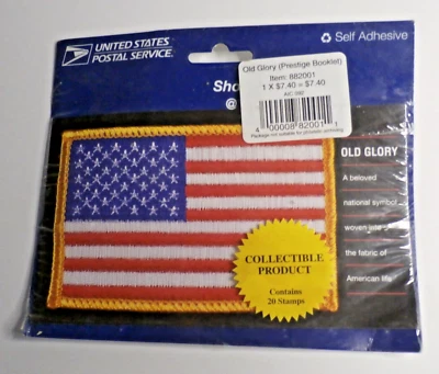 US Old Glory Prestige booklet of 20 - 37¢ Stamps-USPS SEALED - Image 1 of 4