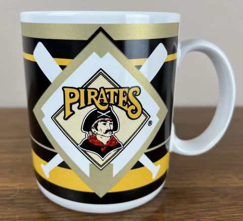 Vintage Pittsburgh Pirates MLB Baseball Coffee Mug Cup by Russ Berrie Cover