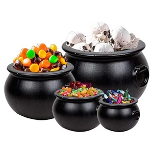 PMU Halloween Cauldron Multi-Pack Set Halloween candy holder - Picture 1 of 3