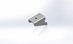 Body Mount Frame Bracket - Weld In For Custom Car & Rat Rod Builders BWM-144 - Picture 1 of 5