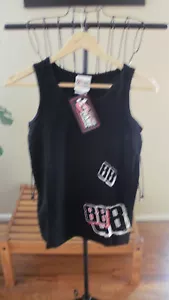 DALE JR EARNHARDT 88 BLACK NASCAR CHASE AUTHENTICS WOMEN'S TANKSIZE SMALL NWT - Picture 1 of 8