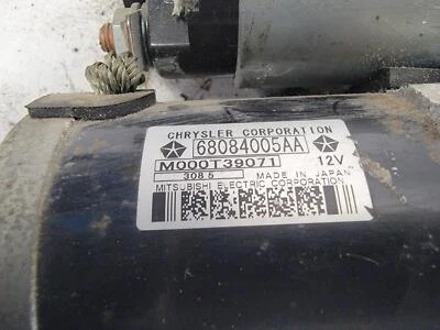 Motor de arranque Jeep Renegade '15-'21 2,4 L 10 k millas OEM ¡1 año de garantía! Foto 1 de 3