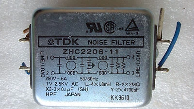 TDK Noise filter ZHC-2206- 11  for HP-4195A Spectrum / Network Analyzer - Image 1 of 4