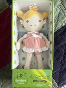 My Natural 12 Zoll Plüschpuppe Good Earth Fairy, NEU IM KARTON - Bild 1 von 2