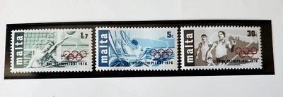 Sellos de Malta - Juegos Olímpicos de 1976 en carpeta Lote #51i Foto 1 de 3