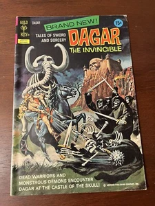 Dagar The Invincible #1 Gold Key October 1972 TALES OF SWORD AND SORCERY - Picture 1 of 14