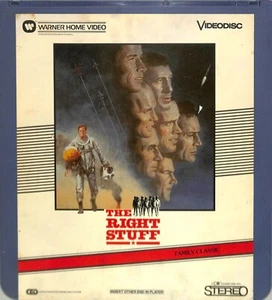 The Right Stuff (1983) Vintage Double CED Videodisc - Picture 1 of 3