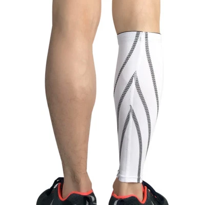 2PCS Sports Calf Brace Compression Elastic Leg Sleeve Support Basketball Running - Image 1 of 4