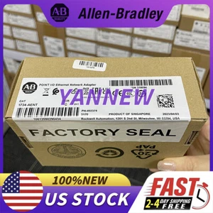 1PCS Allen-Bradley 1734-AENT POINT I/O Ethernet Network Adaptor - Picture 1 of 6
