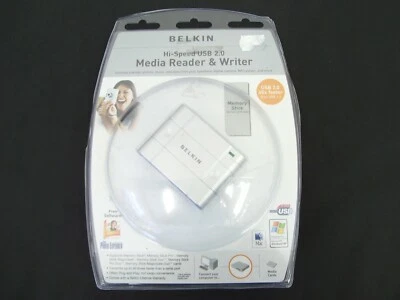 BELKIN F5U247 HI-SPEED USB 2.0 CARD READER WRITER MEMORY STICK PRO DUO MAGICGATE - Image 1 of 4