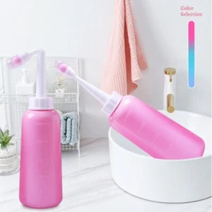 Portable Bidet Sprayer Bottle Hand Held shower head Nozzle Personal ass Cleaner - Picture 1 of 10