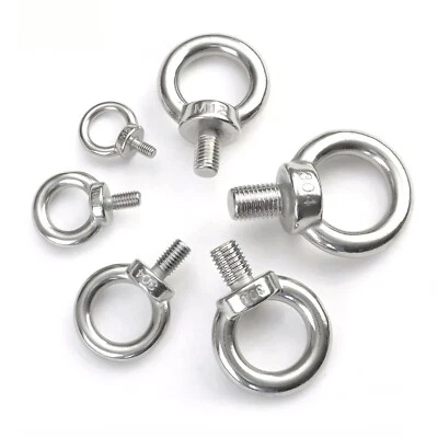 Ringmutter Ringschraube M3 BIS M36 Edelstahl A2 Zurröse Augmutter DIN580 DIN582 - Bild 1 von 4