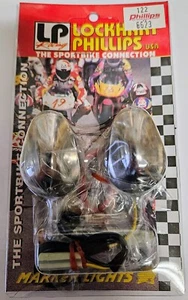 CHROME Yamaha 03-05 YZF R6 R6S Aero LED Flush Mount Turn Signals Marker Lights - Picture 1 of 1