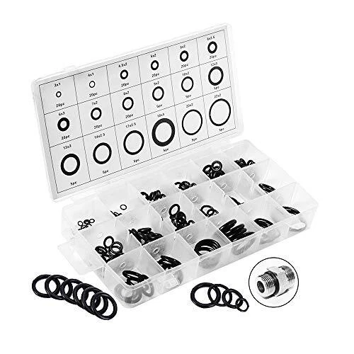 O-ring assortimento Kit 279 pezzi 18 Misure Assortite Gomma O-Ring (b0h) - Immagine 1 di 1
