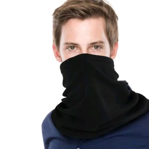 Winter Neck Warmer Gaiter Snood Windproof Fleece Face Cover Balaclava Scarf - Picture 1 of 3