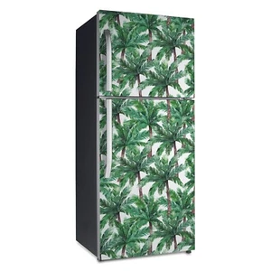 Dekoration Magnet Aufkleber Folie Matte Kühlschrank Tropisch Palmen nach Maß - Bild 1 von 8