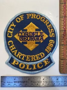 Patch dipartimento di polizia Cordele, Georgia GA City p172 - Foto 1 di 2