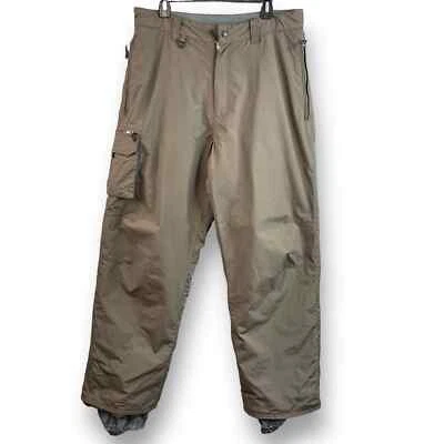 Pantalones de nieve White Sierra para hombre grandes impermeables transpirables de nailon Foto 1 de 4