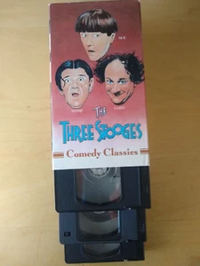 The Three Stooges Comedy Classics-Set of 3 VHS Tapes -Near Mint Condition - Bild 1 von 2
