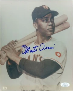 Monte Irvin New York Giants Signed 8x10 Glossy Photo JSA Authenticated - Picture 1 of 2