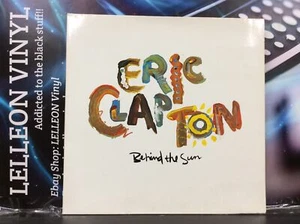Eric Clapton Behind The Sun Gatefold LP Album Vinyl Record 925166 A2/B2 Rock 80s - Picture 1 of 10