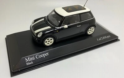 New Old Stock 2001 Mini Cooper , 1:43 Scale Diecast model, Black, 431138101 - Image 1 of 4