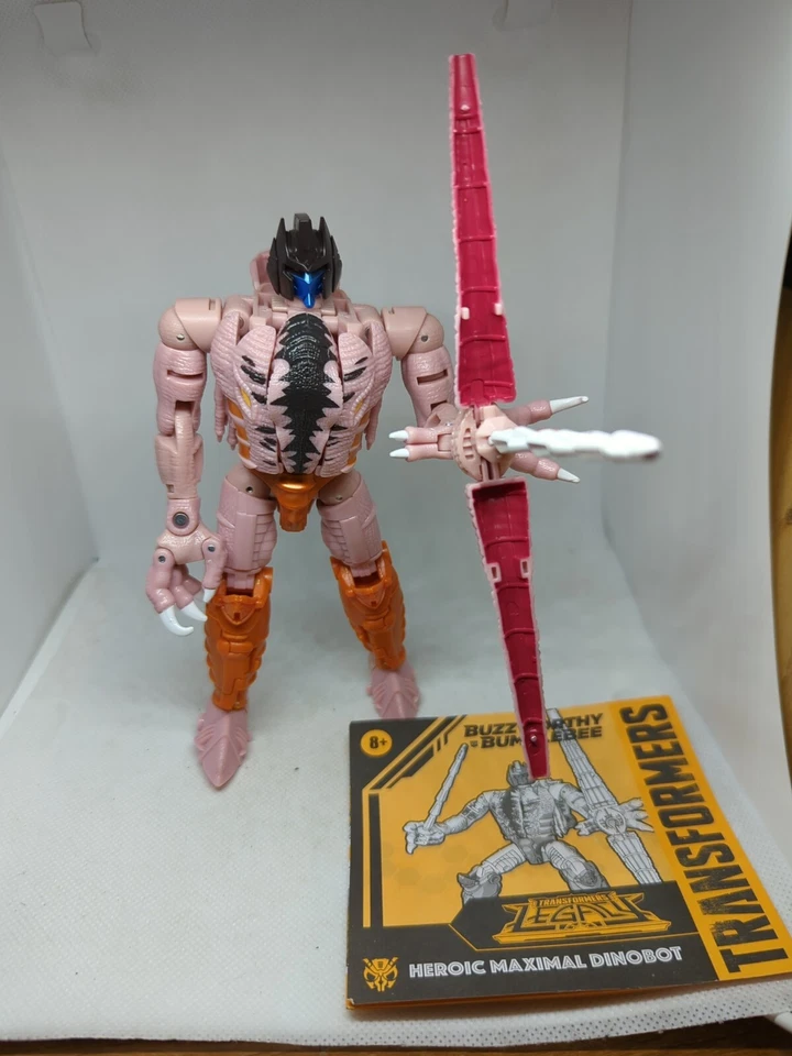 Transformers Legacy Heroic Maximal Dinobot Buzzworthy Bumblebee Voyager Class - Image 1 of 1