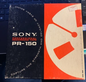 Vintage Reel to Reel Sony PR-150 Tape, Recorded, Bob Dylan, 7-1/2 IPS, Tested - Picture 1 of 4