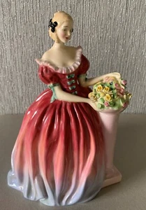 ROYAL DOULTON CHINA DAMENPUPPE ROSEANNA MODELL Nr. HN 1926 ALTES MODELL - Bild 1 von 10