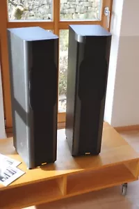 1 Paar Jamo 477a Standlautsprecher in der Farbe Schwarz - Bild 1 von 9