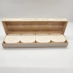 Vintage Avon Soap Hawaiian White Ginger Set - (4) 1 Oz Soaps - Picture 1 of 3