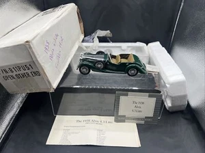 FRANKLIN MINT THE 1938 ALVIS 4.3 LITRE, 1/24, Missing Some Pieces. - Picture 1 of 20