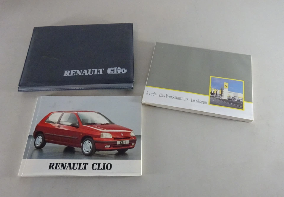 Carpeta De Bordo Con Manual De Instrucciones Renault Clio De 1995 - Imagen 1 de 1