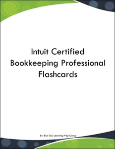 Intuit Certified Bookkeeping Professional Flashcards - Afbeelding 1 van 1