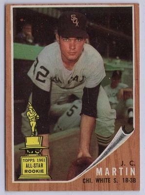 1962 Topps #91 J.C. Martin in EX Condition White Sox - Image 1 of 2