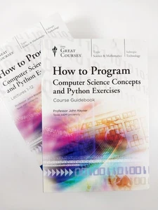 How to Program Computer Science Concepts - Great Courses (Lot of 2, 2016) Sealed - Imagen 1 de 5
