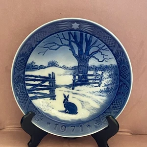 Royal Copenhagen Christmas Sammelteller 1971 Vintage - Bild 1 von 6