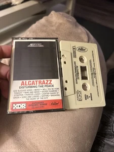 Alcatrazz Disturbing The Peace Original OOP HTF Rare  1985 Cassette - Picture 1 of 3