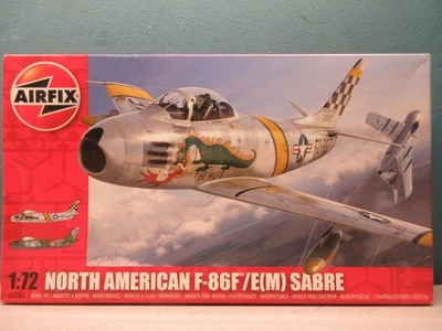 AIRFIX 1/72 NORTH AMERICAN F-86F/E(M) SABLE #A03082 Foto 1 de 2