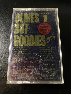 Oldies But Goodies Vol 1 Original Cassette Tape Lowrider Soul Oldies Doo Wop - Image 1 of 4