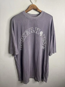 Powerhouse Wolves Shirt Herren Large grau Oversized Grafik Tee Darc Sport - Bild 1 von 5