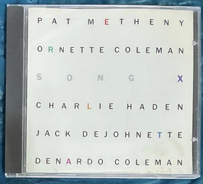 SONG X by Pat Metheny & Ornette Coleman (CD, 1986, Jazz, Geffen M2G 24096) - Image 1 of 2