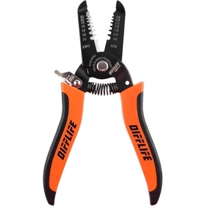 Herramienta de pelacables cortador pelacables 10-22 AWG y herramienta de mano multifunción, - Imagen 1 de 7