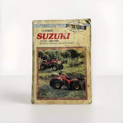 铃木 LT-230 Quadrunner 1985 - 1986 全地形车商店维修手动导轨发动机 — 第 1/4 张图片