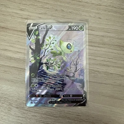 Celebi v 245/264 Fusionsangriff Fusion Strike Full Art Pokemon TCG Karte Deutsch - Bild 1 von 4