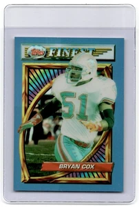 1994 Finest Refractors Bryan Cox Miami Dolphins #6 - Picture 1 of 2