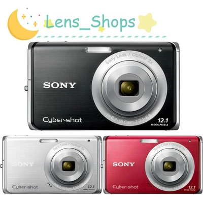 Sony Cyber-shot DSC-W190 Digital Camera 12.1MP 3x Optical Zoom Noise Reduction - Image 1 of 4
