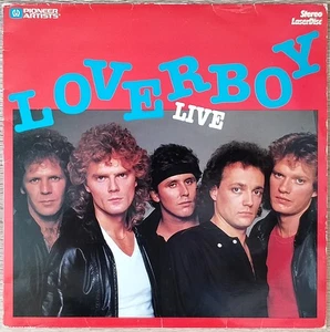 LOVERBOY Laserdisc Live 1982 Konzert LD "Turn Me Loose" Mike Reno - Bild 1 von 3