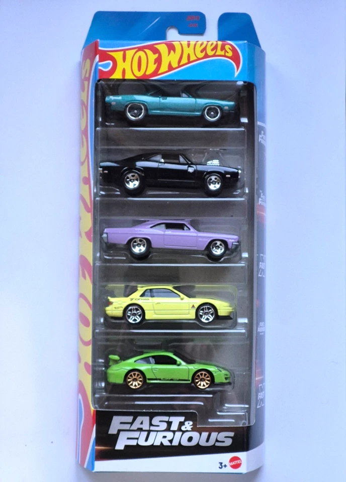 PACK 5 MINIATURES HOT WHEELS 1/64 FAST & FURIOUS 2025 NEUF - Photo 1/1